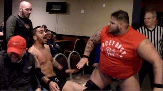 FAN CAM Ace Romero vs Aiden Aggro Full Match Maine Wrestling Limitless NAWA IMPACT ROH MSP [upl. by Garda]