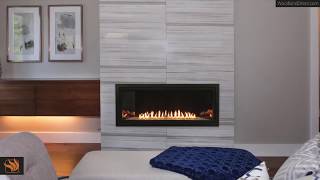 Boulevard 36quot Linear Ventless Gas Fireplace [upl. by Chrystal556]