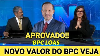 BPCLOAS NOVIDADE AUMENTO NO VALOR DO BPC ENTREVISTA COMPLETA [upl. by Kostival]