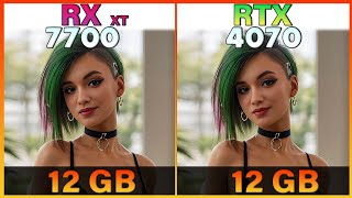 RX 7700 XT vs RTX 4070 Tested in 10 Games  1440p vs 4K [upl. by Peacock422]