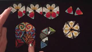 Contemporary Geometric Beadwork KALEIDOCYCLE JOINS Part One [upl. by Devy]