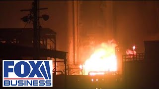 Chemical plant explosion rocks Texas homes [upl. by Wimsatt361]