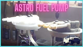 Astro Fuel Pump Replacement [upl. by Lurlene]