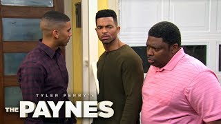 Curtis Gets Between Terrance and Kendrick  Tyler Perry’s The Paynes  Oprah Winfrey Network [upl. by Dnalhsa]