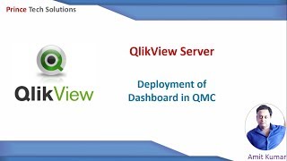 QlikView Server Tutorial  Dashboard Deployment and Configuration in QMC [upl. by Jillene]