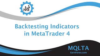 How to Backtest an Indicator in MetaTrader 4 [upl. by Aridatha]