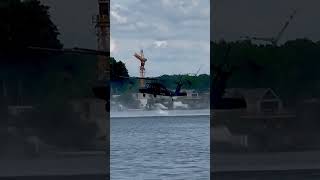 Absprung vom Black Hawk in den Neufeldersee [upl. by Arinaj]