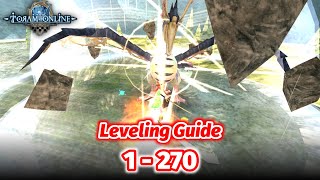 Leveling Guide 1270  Ways to Level Up Your Character  Toram Online [upl. by Hcahsem883]