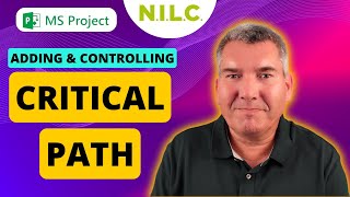 HOW TO Add and Control the Critical Path in Microsoft Project [upl. by Nnylharas]