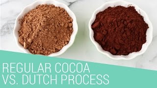 Natural Cocoa vs Dutch Process Cocoa Powder EXPLAINED [upl. by Metsky]