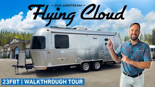 MOST POPULAR Airstream Travel Trailer  2023 Flying Cloud 23FB Walk Through Tour [upl. by Pardoes545]