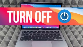 How to Turn Off MacBook Air in 2021 [upl. by Yhtamit997]