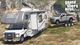 Buying A RV amp Going Camping in GTA 5 [upl. by Frasco]