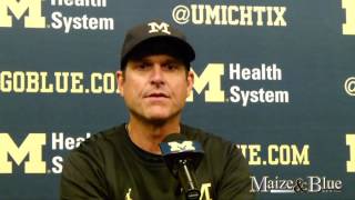 Harbaugh discusses Tom Brady postColorado [upl. by Inafets]