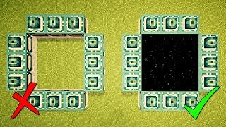 COMO HACER UN PORTAL AL END EN MINECRAFT  MINECRAFT SURVIVAL [upl. by Annayar]