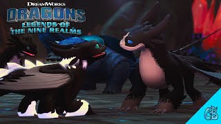 DreamWorks Dragons Legends of The Nine Realms  Thunders Family Cutscenes [upl. by Rothberg109]