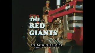 MASSEY FERGUSON MF 11001130 TRACTOR PROMOTIONAL FILM quotTHE RED GIANTSquot 14534 [upl. by Maida711]