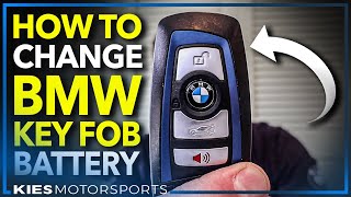 How to Change the Battery in your BMW Key FOB F30 F10 F80 335 328 etc [upl. by Einon99]