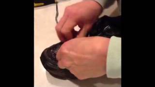 How To Remove Candle Wax From Shoes [upl. by Davena909]