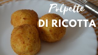 Polpette di ricotta [upl. by Eittol78]