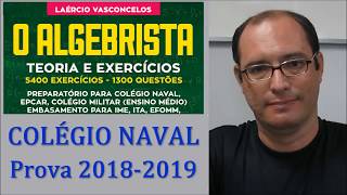 Prova Colégio Naval 2018 2019 Questão 01 [upl. by Ybab]