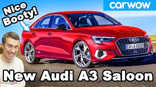 New Audi A3 Saloon Sedan its nicer than an A4 [upl. by Atteynot]