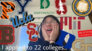 college decision reaction video 2024  ivies ucs stanford mit duke  more [upl. by Anavlis511]