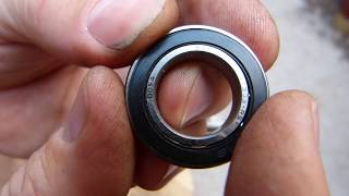 Bottom bracket bearing removal Campagnolo [upl. by Stephanie]