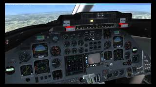 Flysimware Learjet35A Autopilot Tutorial [upl. by Haland]