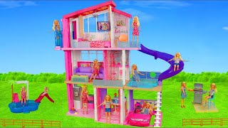 Dollhouse with Furniture for Kids [upl. by Lexerd162]