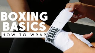 StepbyStep Guide to Wrap Your Hands  Boxing Basics for Beginners [upl. by Assillem]