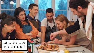 Brad Claire Carla Molly Chris amp Andy Cook the Perfect Pizza  Making Perfect Episode 5 [upl. by Meggy]