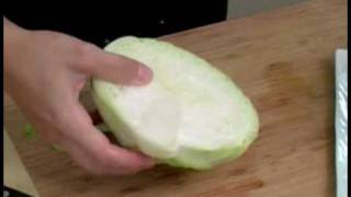 Cooking Tips  How to Clean Green Cabbage [upl. by Jonie]