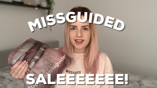 MISSGUIDED SALE TRY ON AND HAUL [upl. by Manoop337]