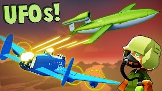 GERMAN UFOs vs NEW Elite Bomber Crew Bomber Crew Gameplay [upl. by Bari]