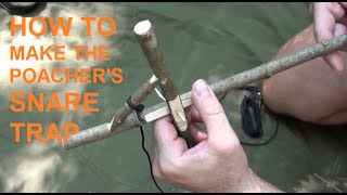 How to make the poachers snare trap [upl. by Alesandrini677]