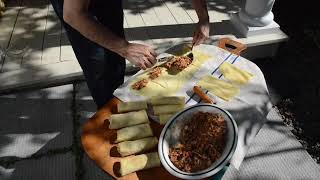 Cannelloni à la viande  Maria Di Domenico Professeure de cuisine italienne [upl. by Shifrah]