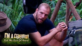 James Loses His Patience With the Outback Shack  Im A Celebrity Get Me Out Of Here [upl. by Eicart]