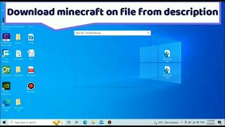 how to download minecraft bedrock in pc for free [upl. by Laeno]