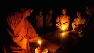 Morning Ceremony at the Shaolin Temple 5 am 201405 shaolinlt [upl. by Bertsche]