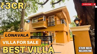 Lonavala villa for Sale 3CR must watch…😍 [upl. by Philine]