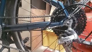 Home made cable Stop when using a Stumey Archer 3 Speed Cassette Hub [upl. by Ynnaej122]