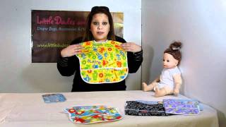 Bumkins Junior Bib How To and Overview [upl. by Brookner]