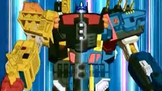 Transformers Energon Optimus Prime and Omega Supreme Stop Motion 2 [upl. by Dione]