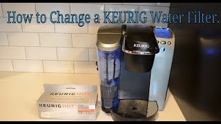 How To Change a KEURIG Water Filter [upl. by Sivra]