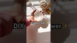 DIY Paper Flower  Part 1 how to make a Flower [upl. by Arimay]