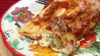 Classic Manicotti Easy Family Favorite [upl. by Oos]