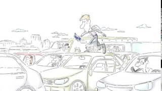 Traffic Jam  Red Bull Cartoon [upl. by Naugal]