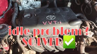 How to fix low and rough Idle on your toyota vios [upl. by Oilisab]