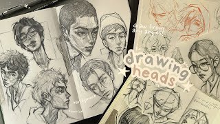 how I draw facesheads from different angles ☆ [upl. by Goltz441]